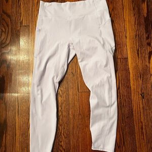 Light purple fabletics pureluxe leggings